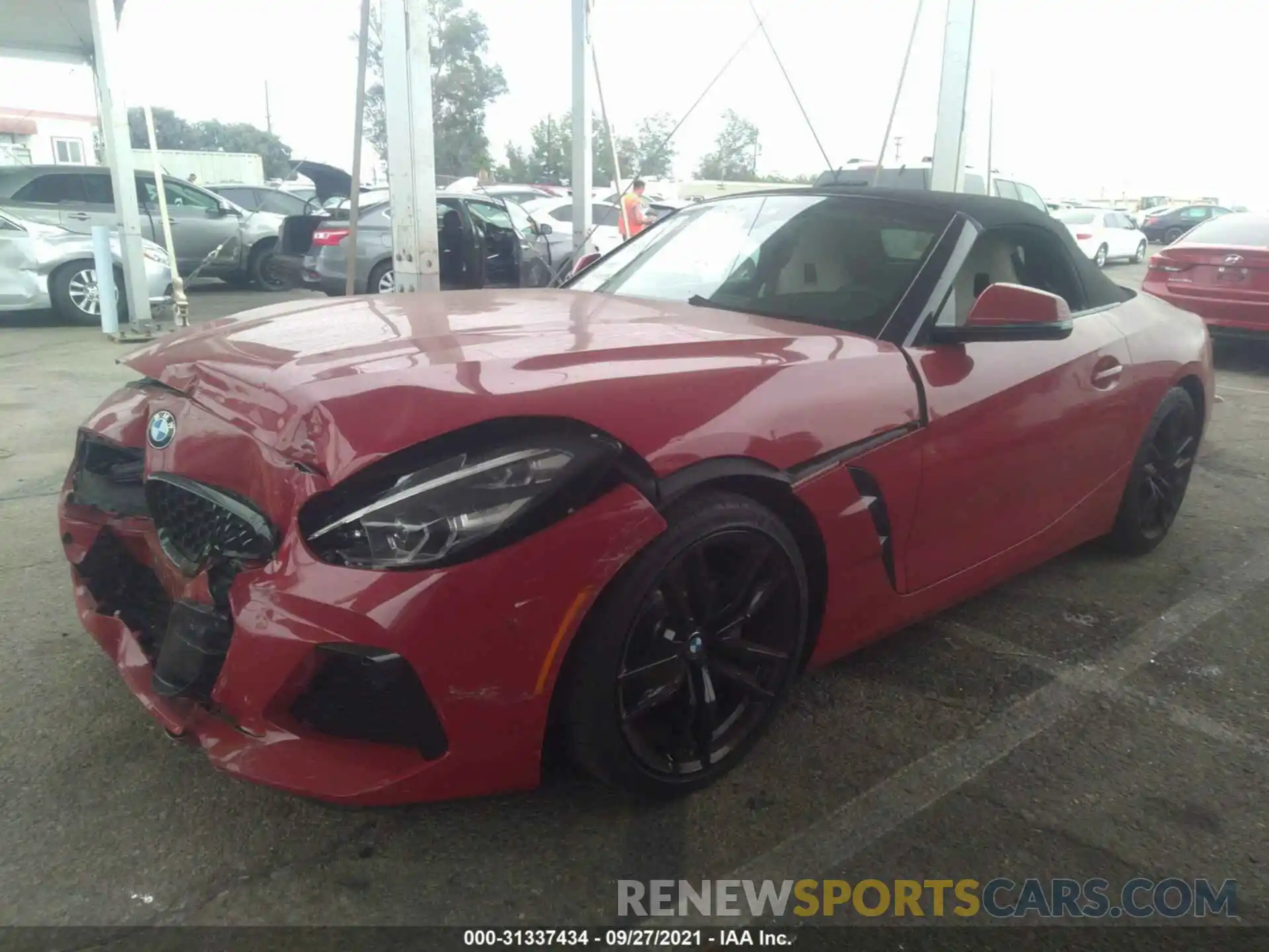 2 Photograph of a damaged car WBAHF3C50KWW15333 BMW Z4 2019