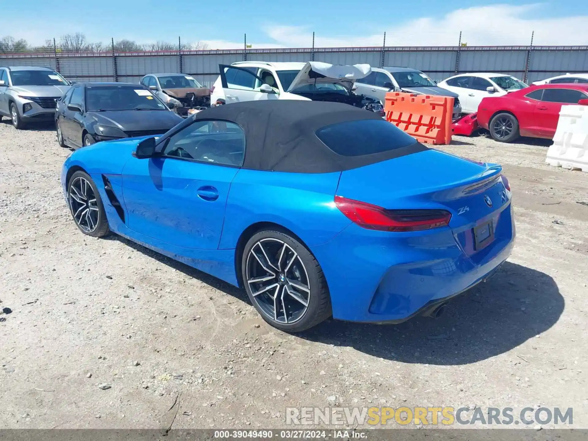 3 Photograph of a damaged car WBAHF3C52KWW22459 BMW Z4 2019