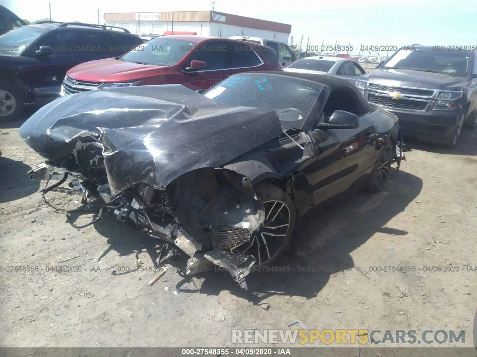 2 Photograph of a damaged car WBAHF3C54KWW31373 BMW Z4 2019