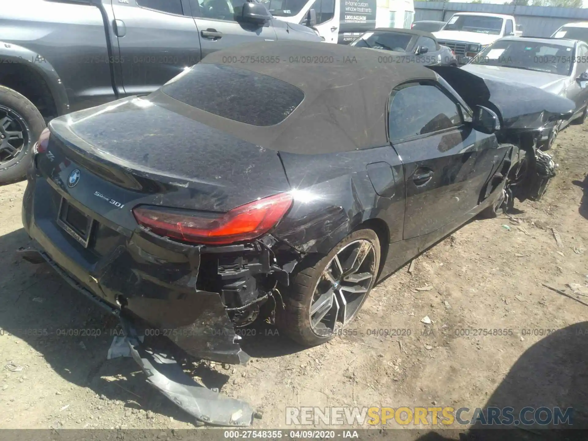 4 Photograph of a damaged car WBAHF3C54KWW31373 BMW Z4 2019