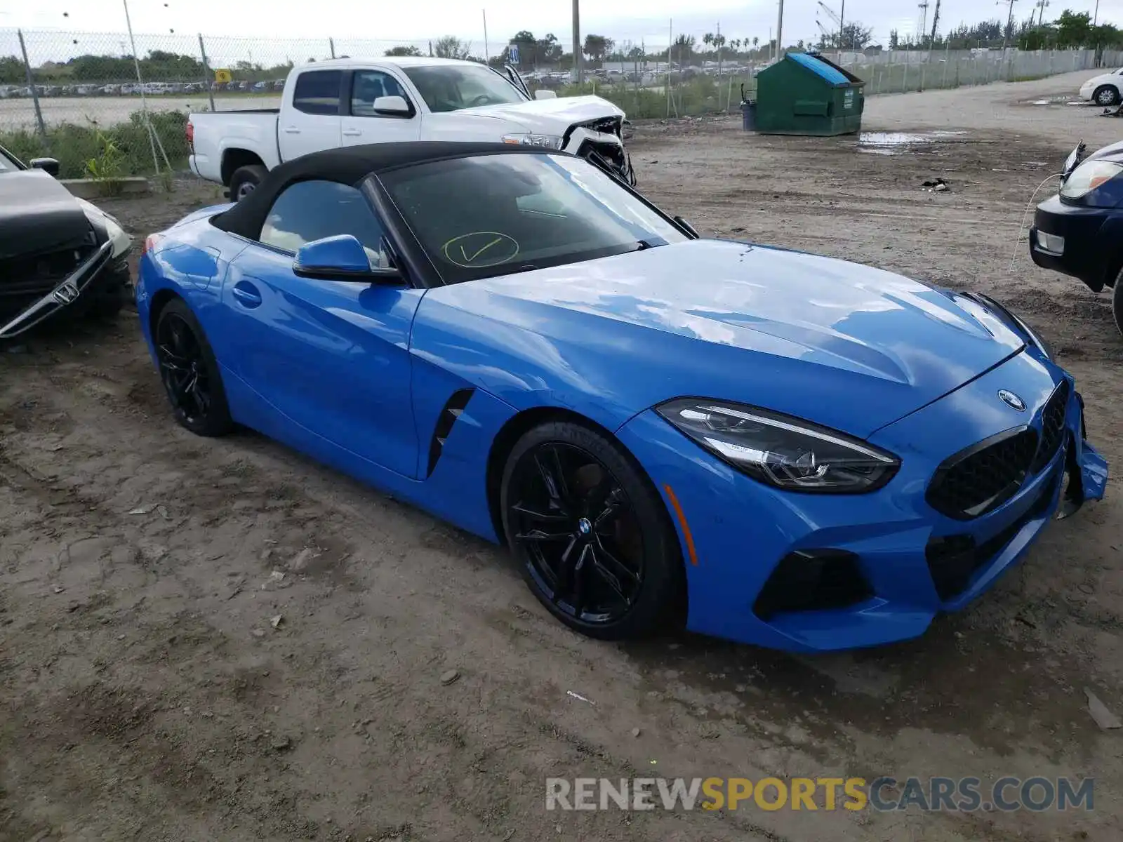 1 Photograph of a damaged car WBAHF3C55KWW40535 BMW Z4 2019