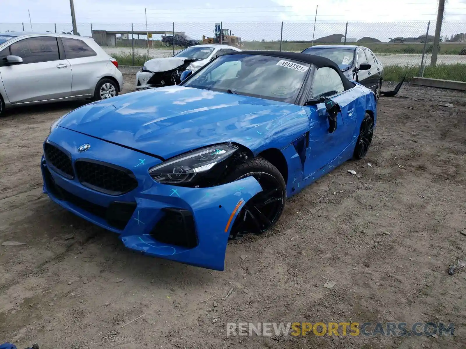 9 Photograph of a damaged car WBAHF3C55KWW40535 BMW Z4 2019