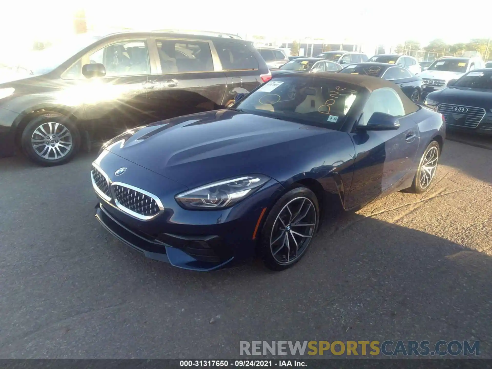 2 Photograph of a damaged car WBAHF3C55KWW46609 BMW Z4 2019