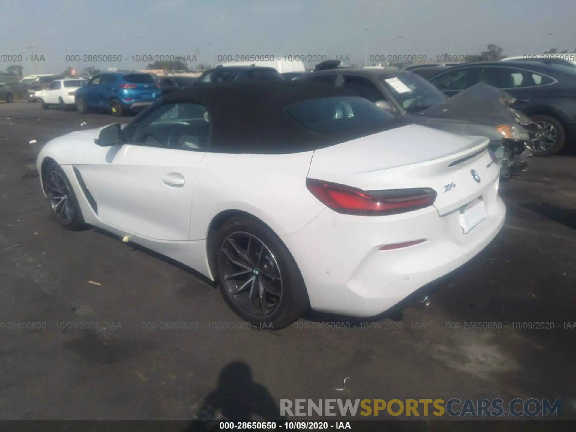 3 Photograph of a damaged car WBAHF3C56KWW40866 BMW Z4 2019