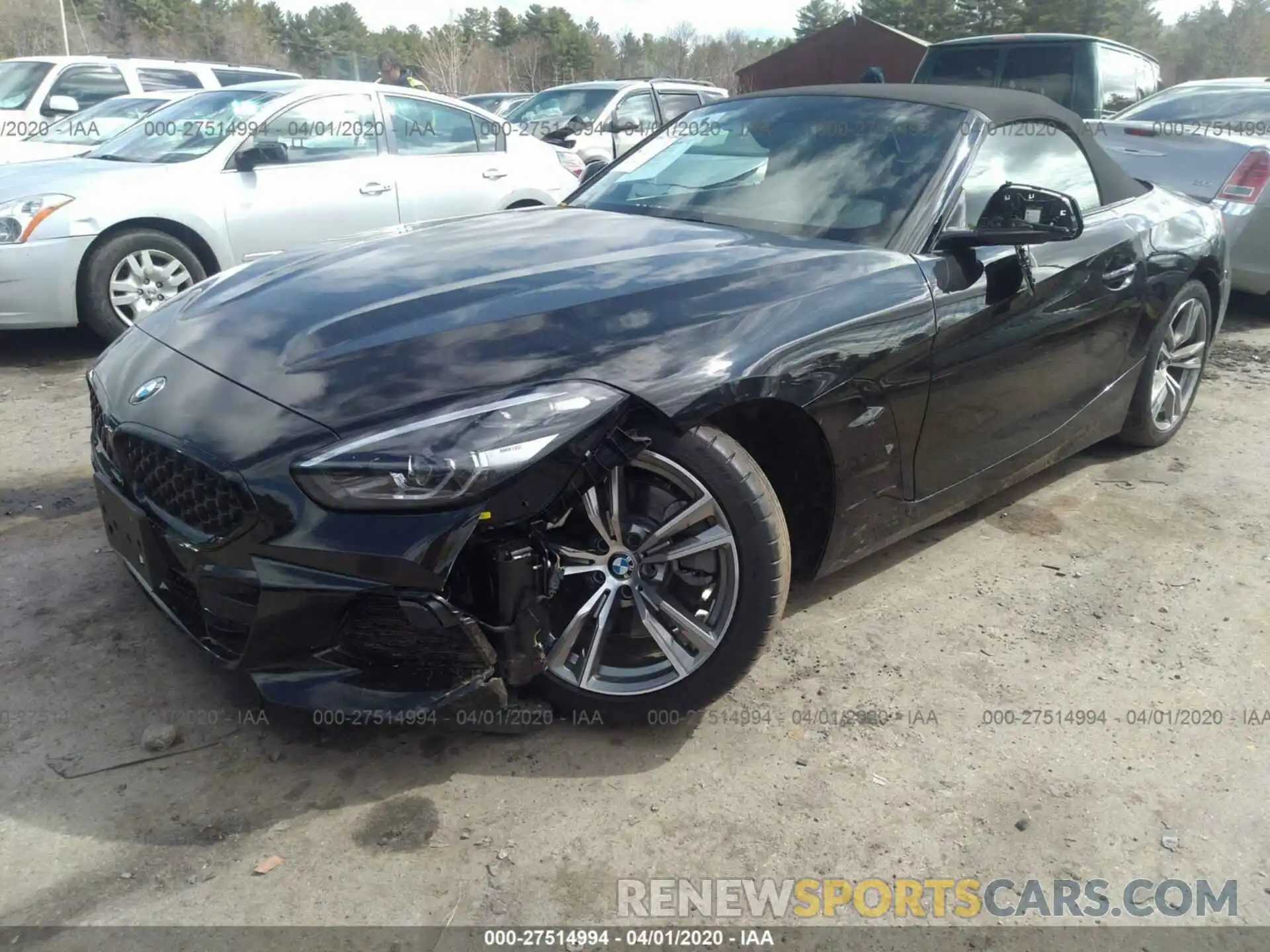 6 Фотография поврежденного автомобиля WBAHF3C57KWW16351 BMW Z4 2019