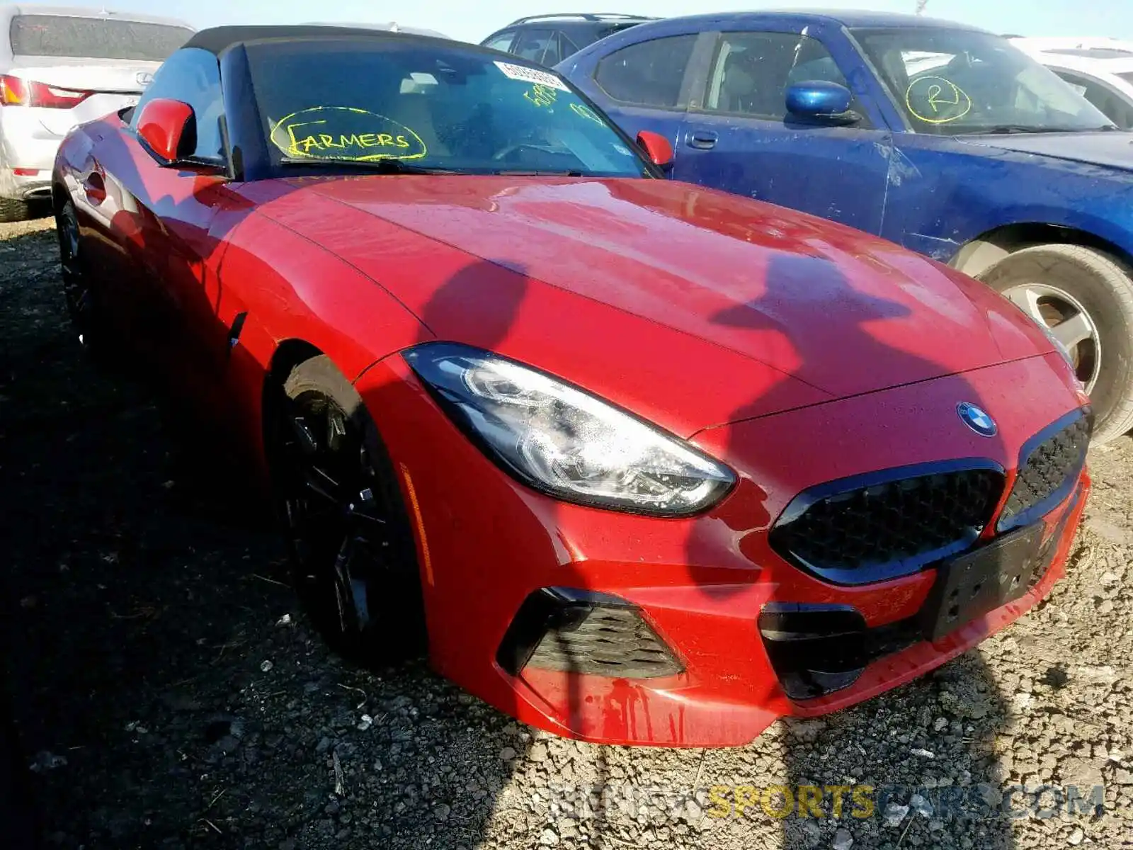 1 Photograph of a damaged car WBAHF3C57KWW23977 BMW Z4 2019