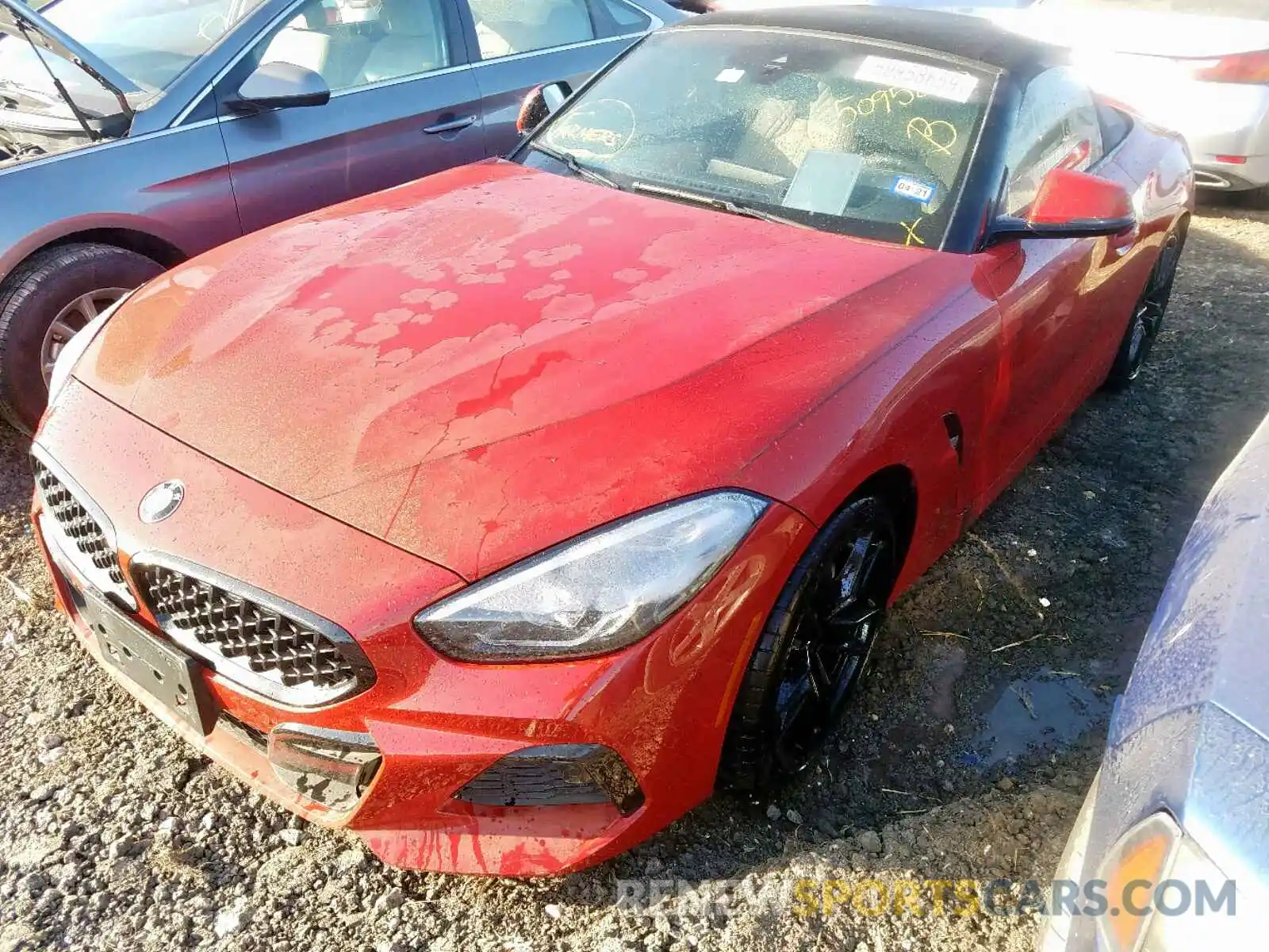 2 Photograph of a damaged car WBAHF3C57KWW23977 BMW Z4 2019