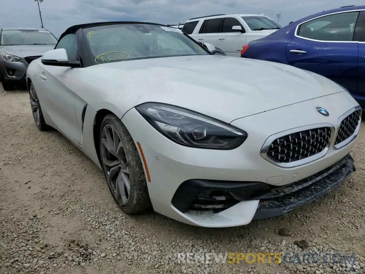 1 Photograph of a damaged car WBAHF3C58KWW46202 BMW Z4 2019