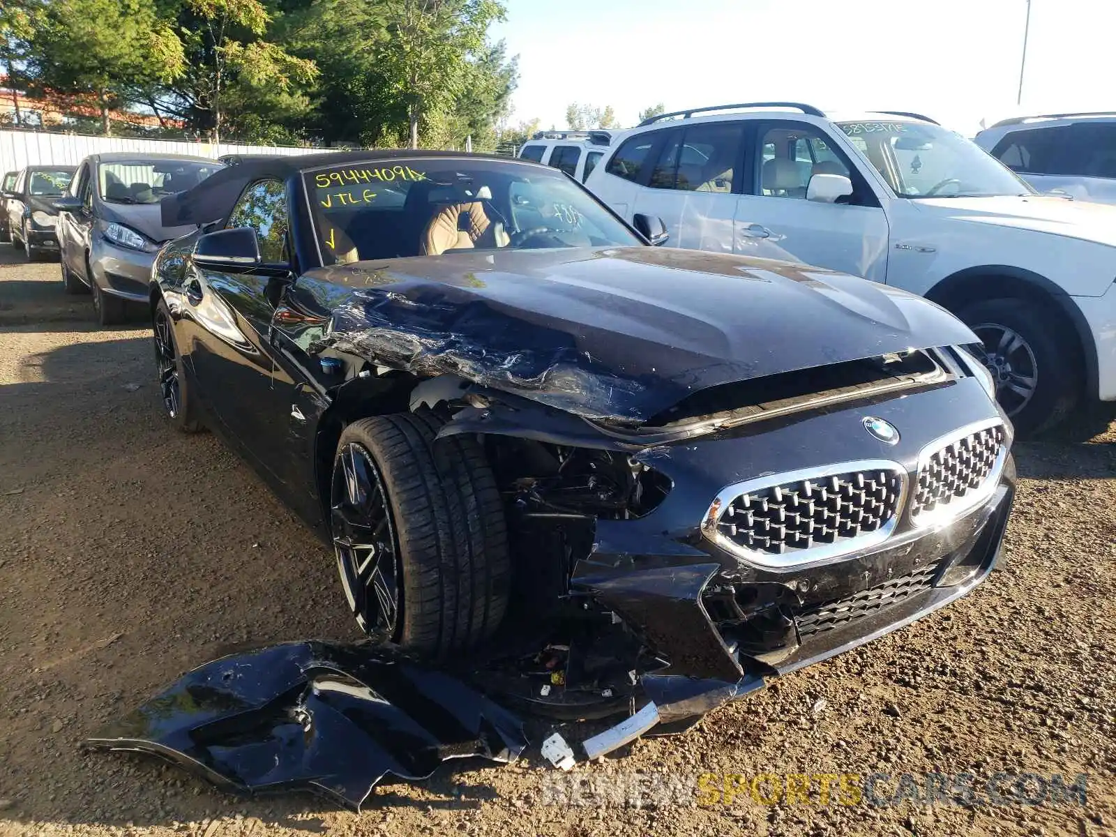 1 Photograph of a damaged car WBAHF3C58KWW48600 BMW Z4 2019