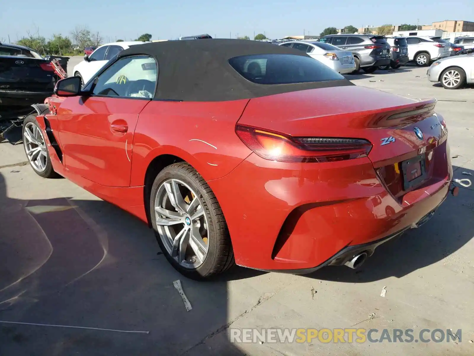 3 Photograph of a damaged car WBAHF3C59KWW30154 BMW Z4 2019