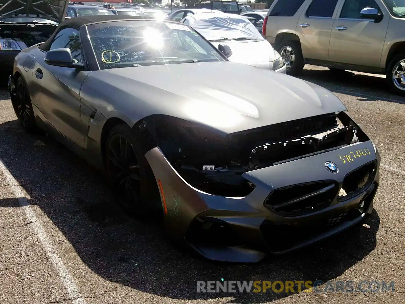 1 Photograph of a damaged car WBAHF3C59KWW35144 BMW Z4 2019