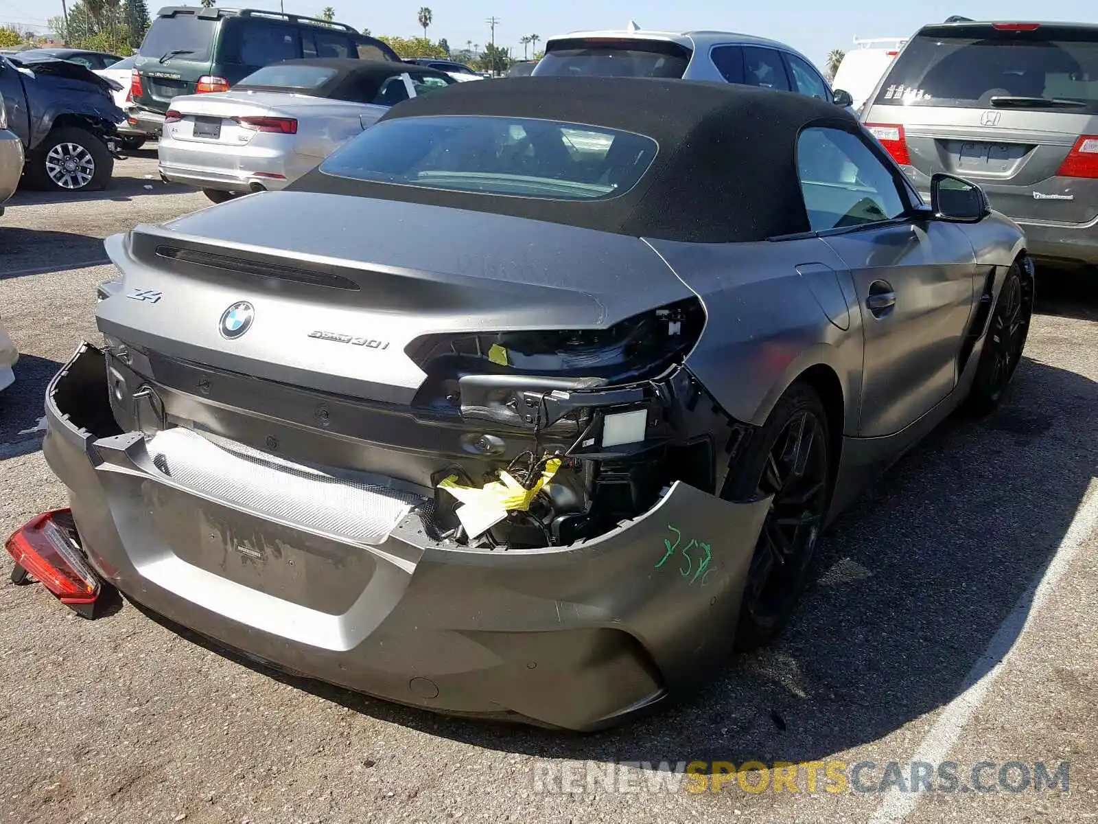 4 Photograph of a damaged car WBAHF3C59KWW35144 BMW Z4 2019