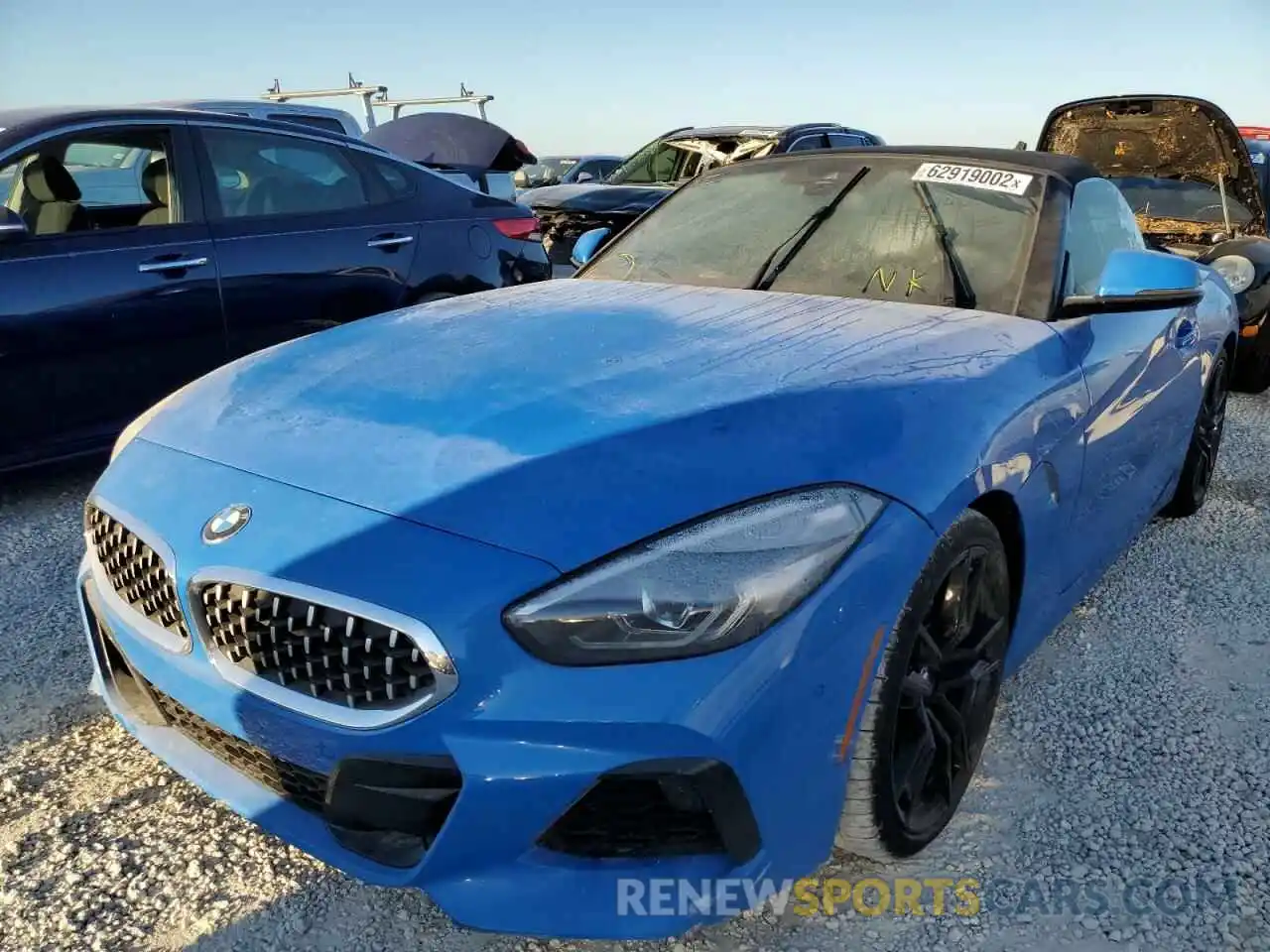 2 Photograph of a damaged car WBAHF3C59KWW46158 BMW Z4 2019