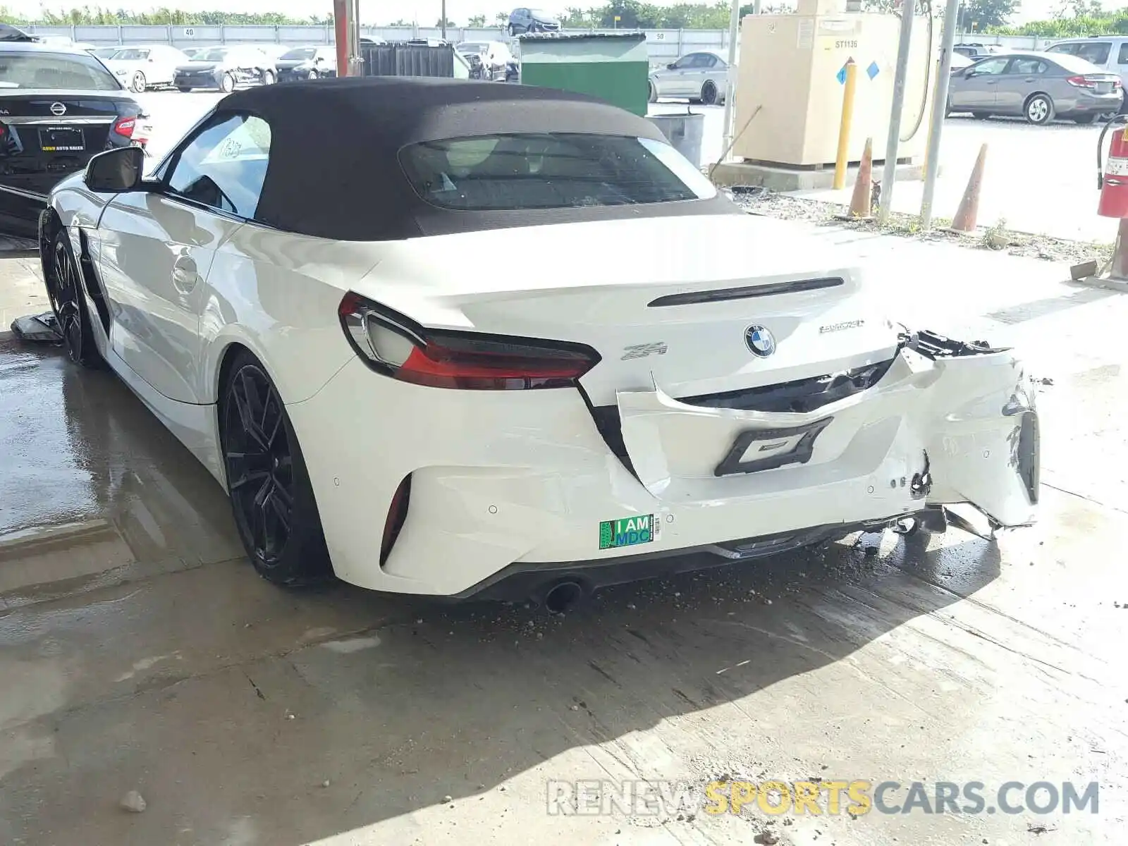 3 Photograph of a damaged car WBAHF3C59KWW46189 BMW Z4 2019