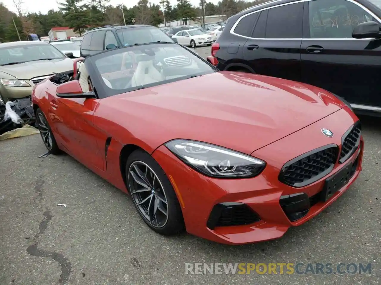 1 Photograph of a damaged car WBAHF3C5XKWW26288 BMW Z4 2019