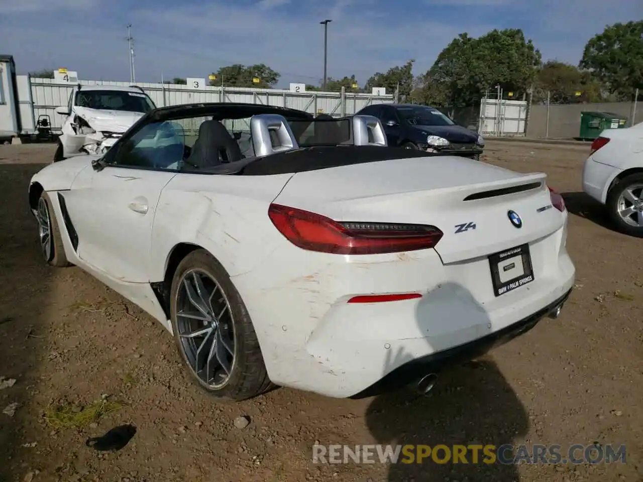 3 Photograph of a damaged car WBAHF3C00LWW78924 BMW Z4 2020