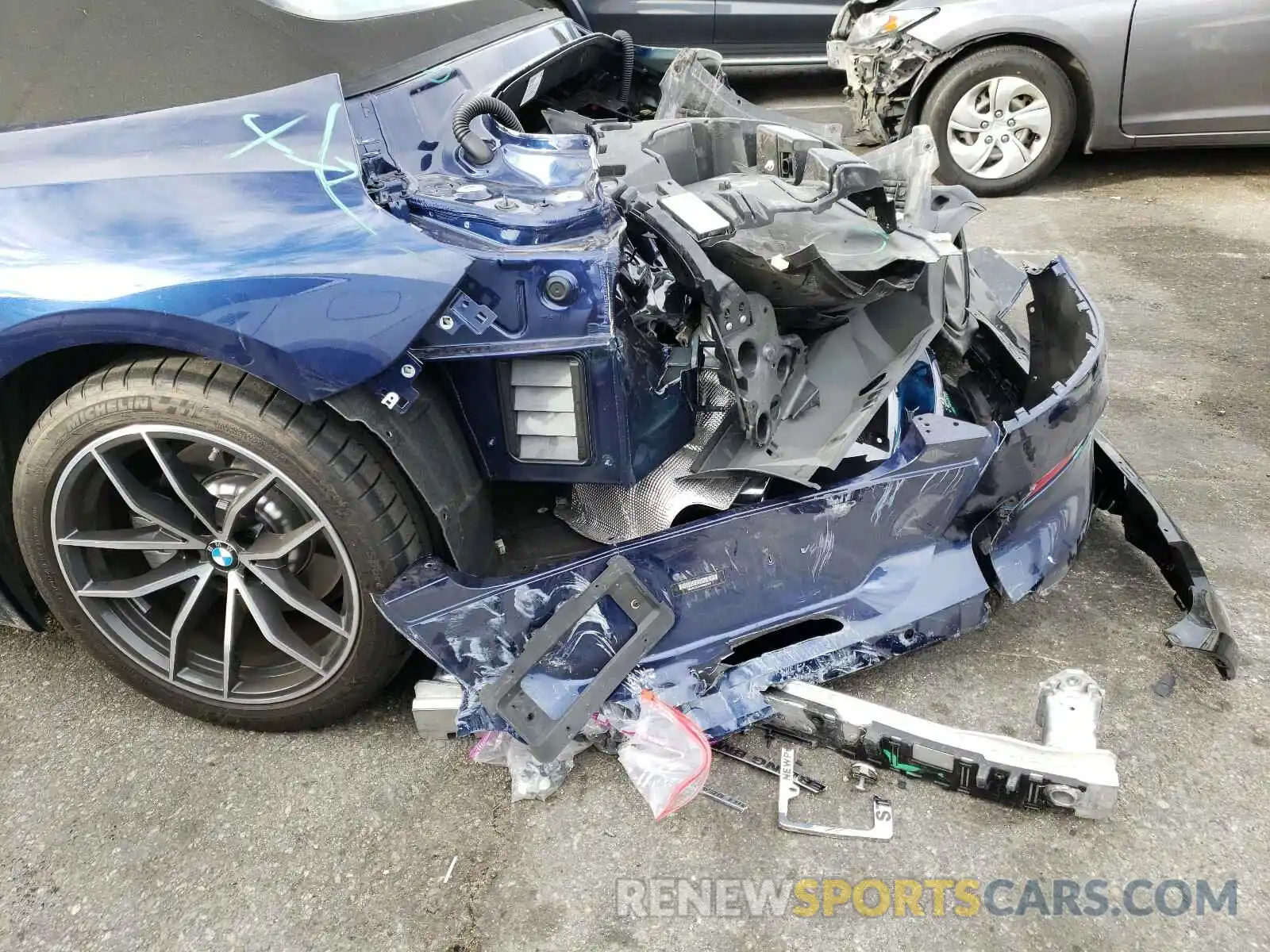 9 Photograph of a damaged car WBAHF3C01LWW67379 BMW Z4 2020