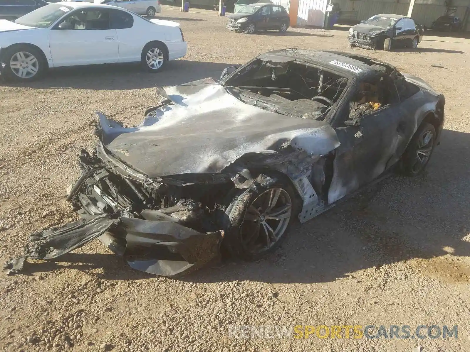 2 Photograph of a damaged car WBAHF3C01LWW83808 BMW Z4 2020