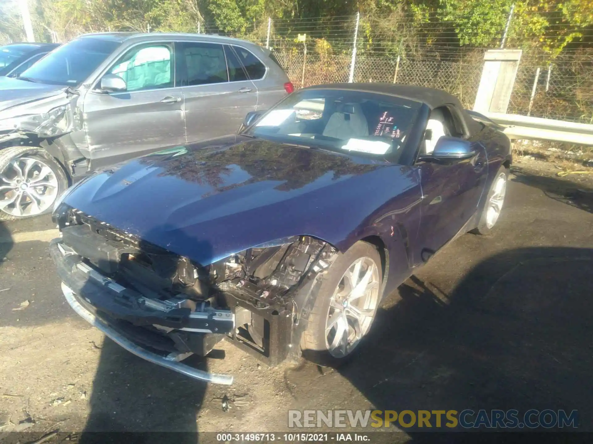 2 Photograph of a damaged car WBAHF3C03LWW60756 BMW Z4 2020