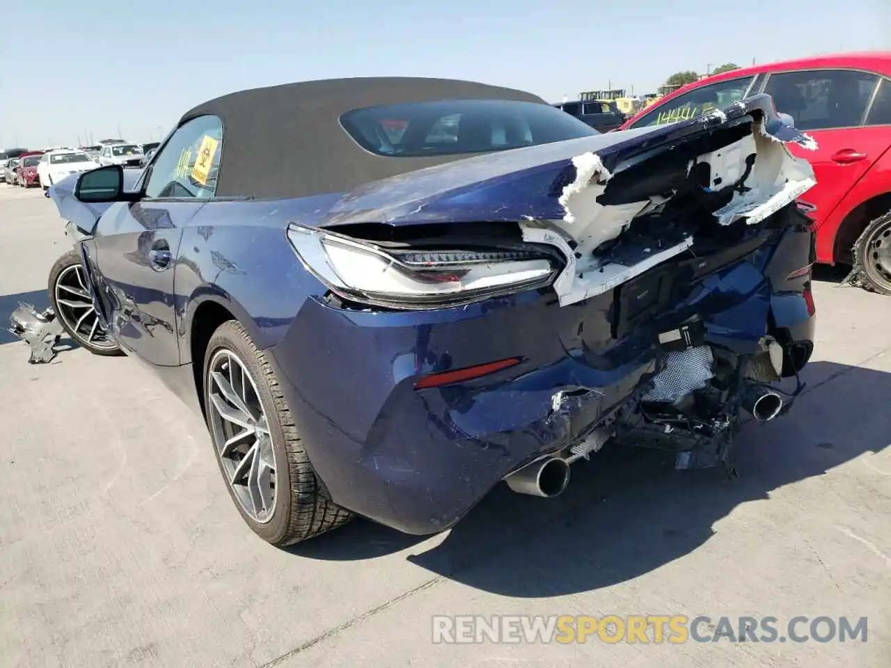 3 Photograph of a damaged car WBAHF3C03LWW78061 BMW Z4 2020