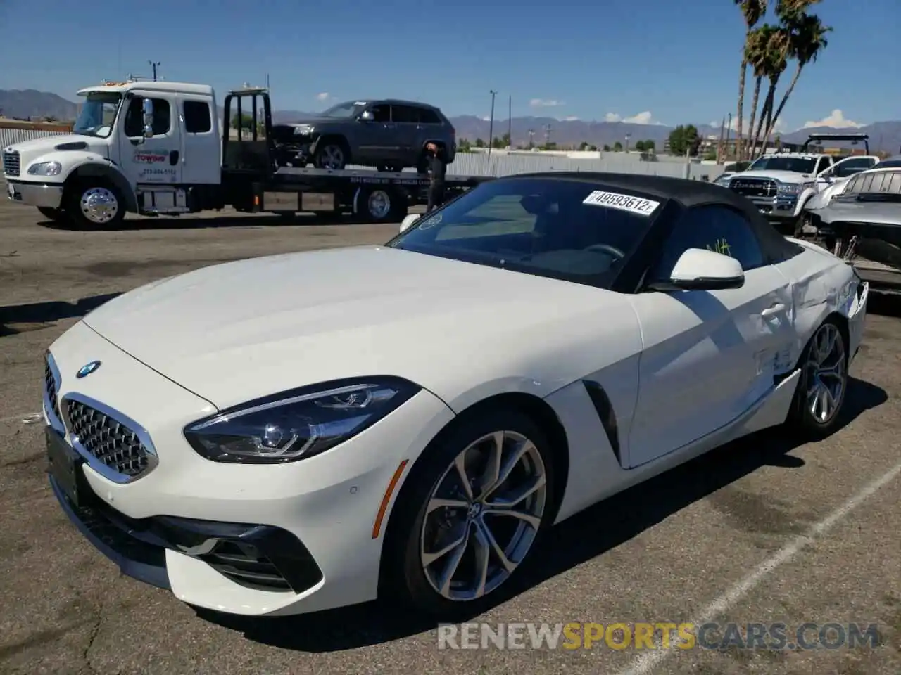 2 Photograph of a damaged car WBAHF3C04LWW73385 BMW Z4 2020