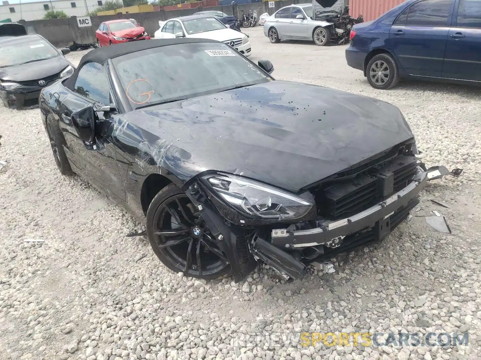 1 Photograph of a damaged car WBAHF3C08LWW84762 BMW Z4 2020