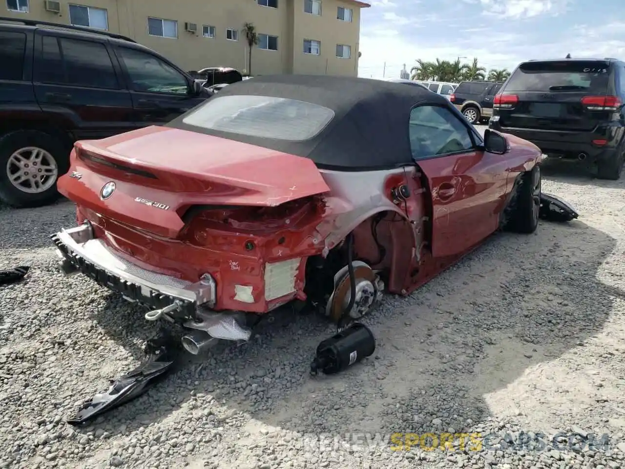 4 Photograph of a damaged car WBAHF3C09LWW61815 BMW Z4 2020