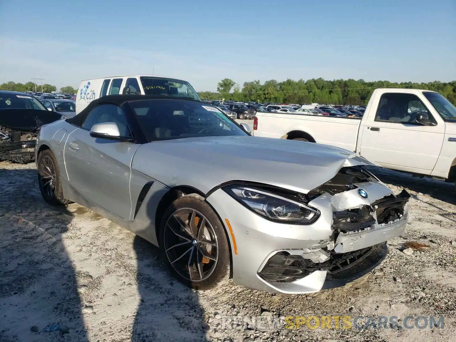 1 Photograph of a damaged car WBAHF3C0XLWW70720 BMW Z4 2020