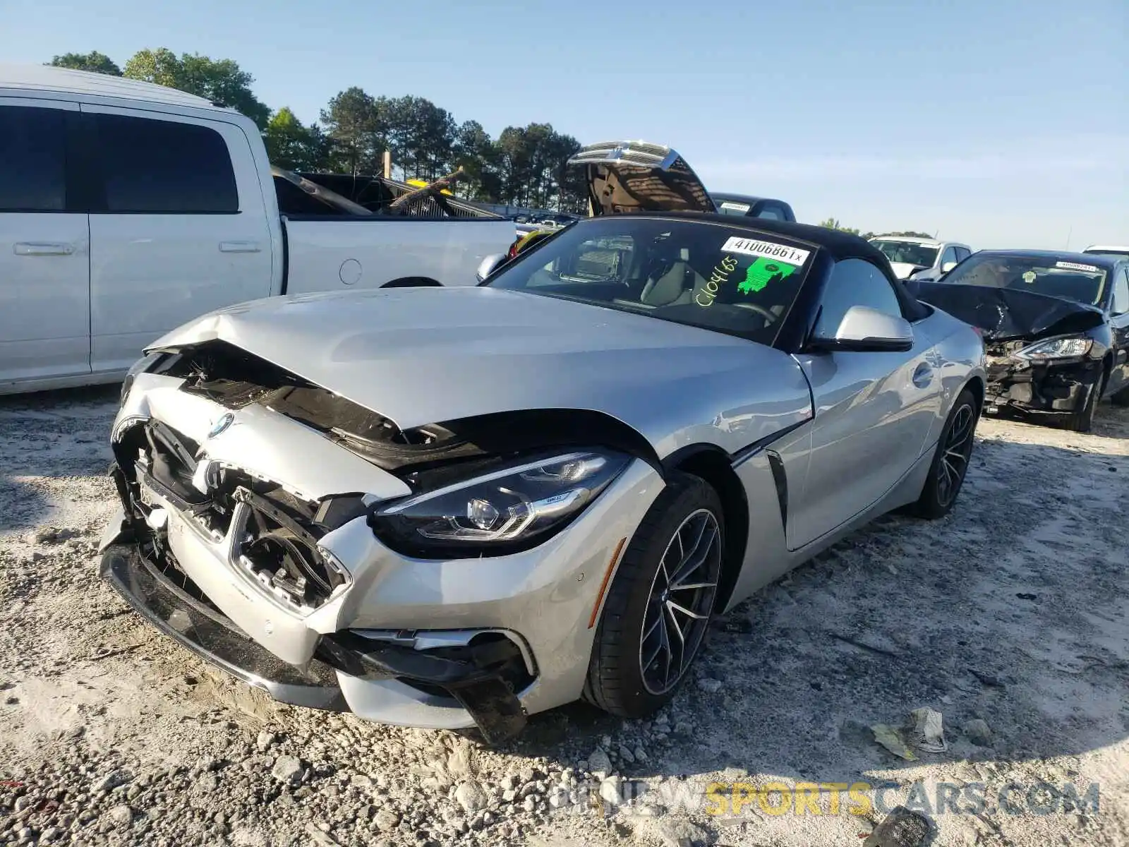 2 Photograph of a damaged car WBAHF3C0XLWW70720 BMW Z4 2020