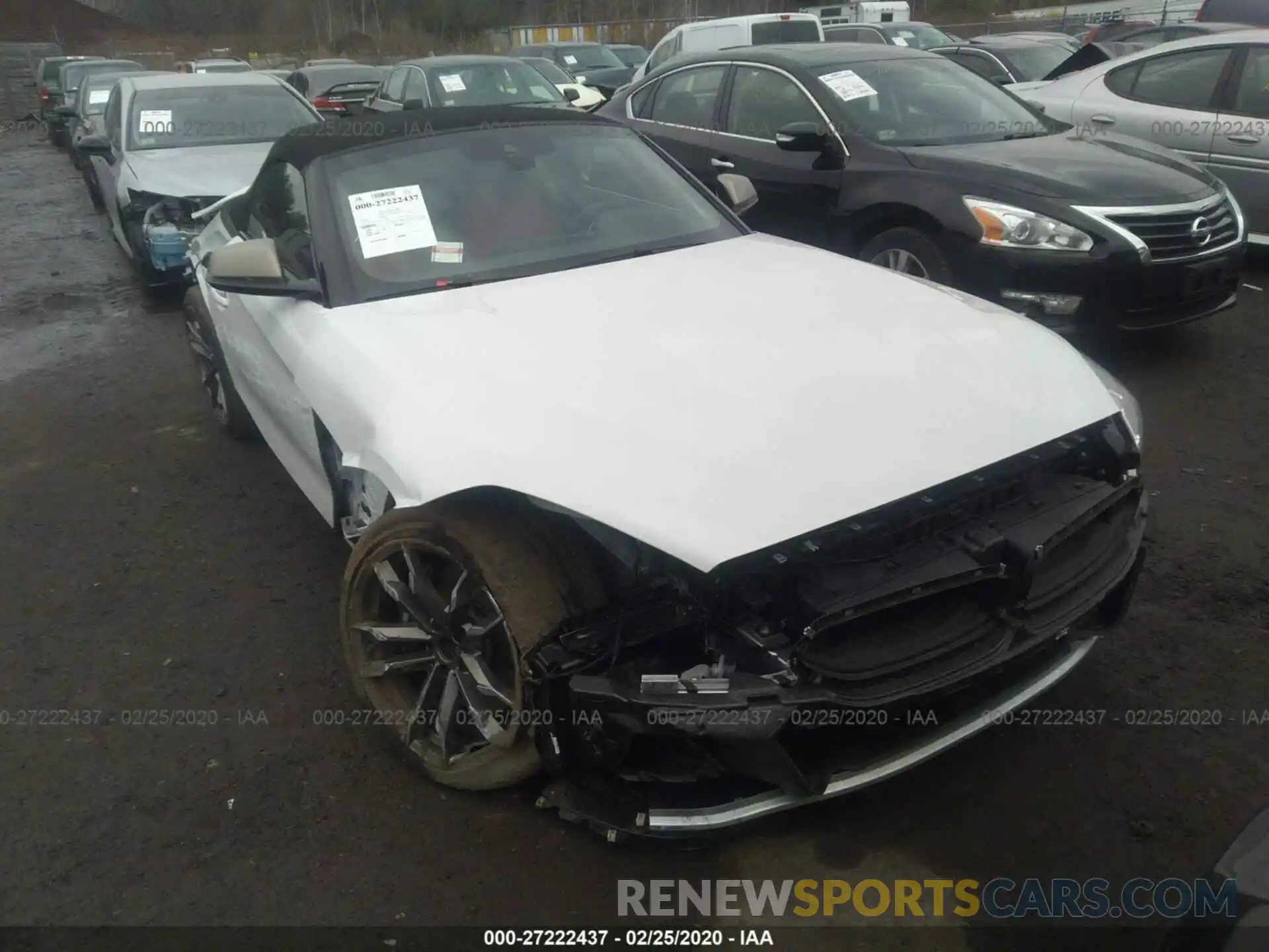 1 Photograph of a damaged car WBAHF9C01LWW33297 BMW Z4 2020