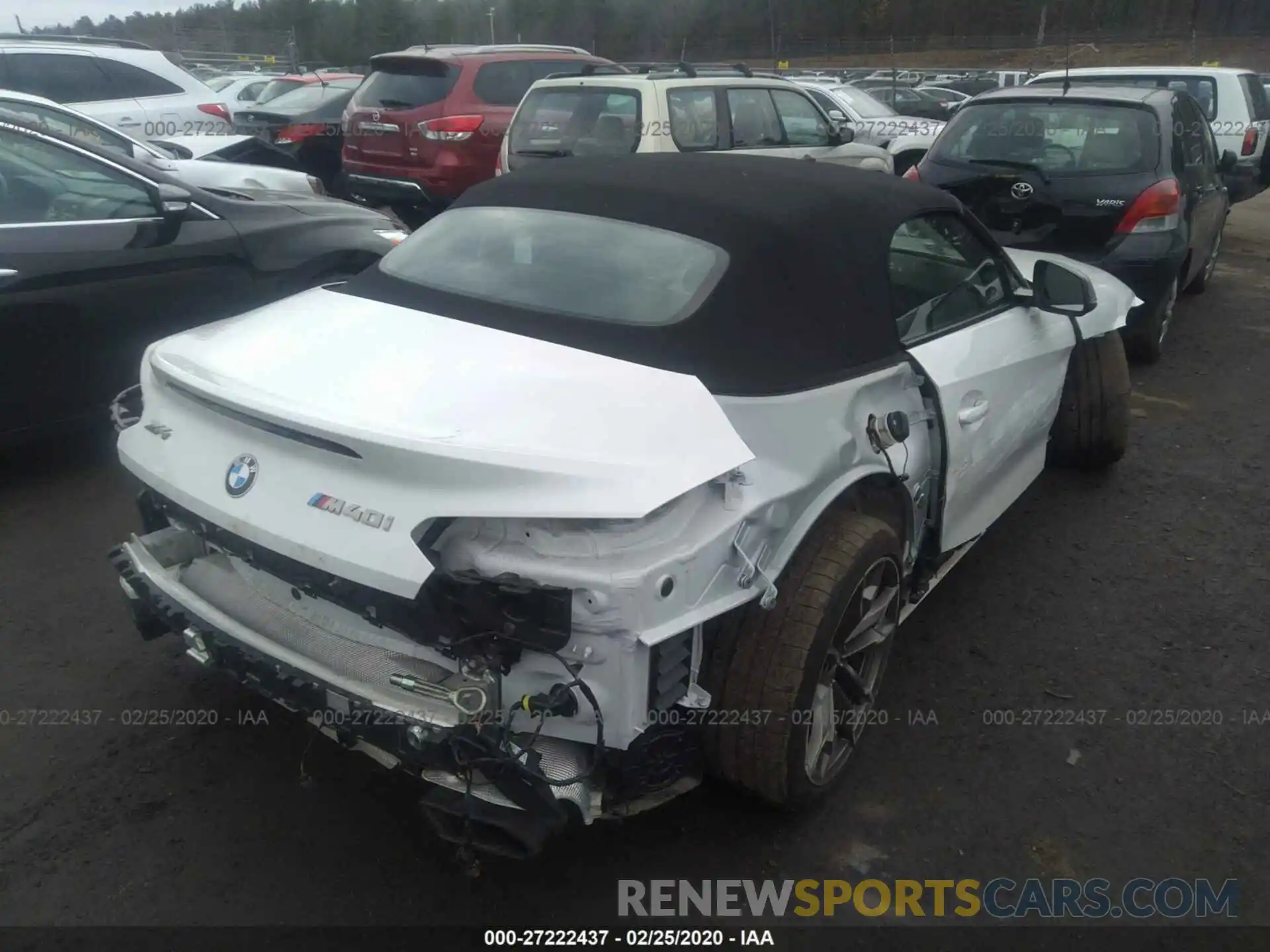 4 Photograph of a damaged car WBAHF9C01LWW33297 BMW Z4 2020