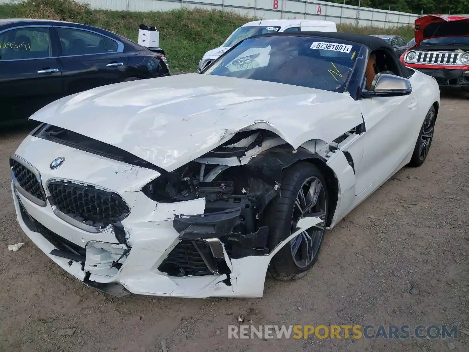 2 Photograph of a damaged car WBAHF9C01LWW33834 BMW Z4 2020