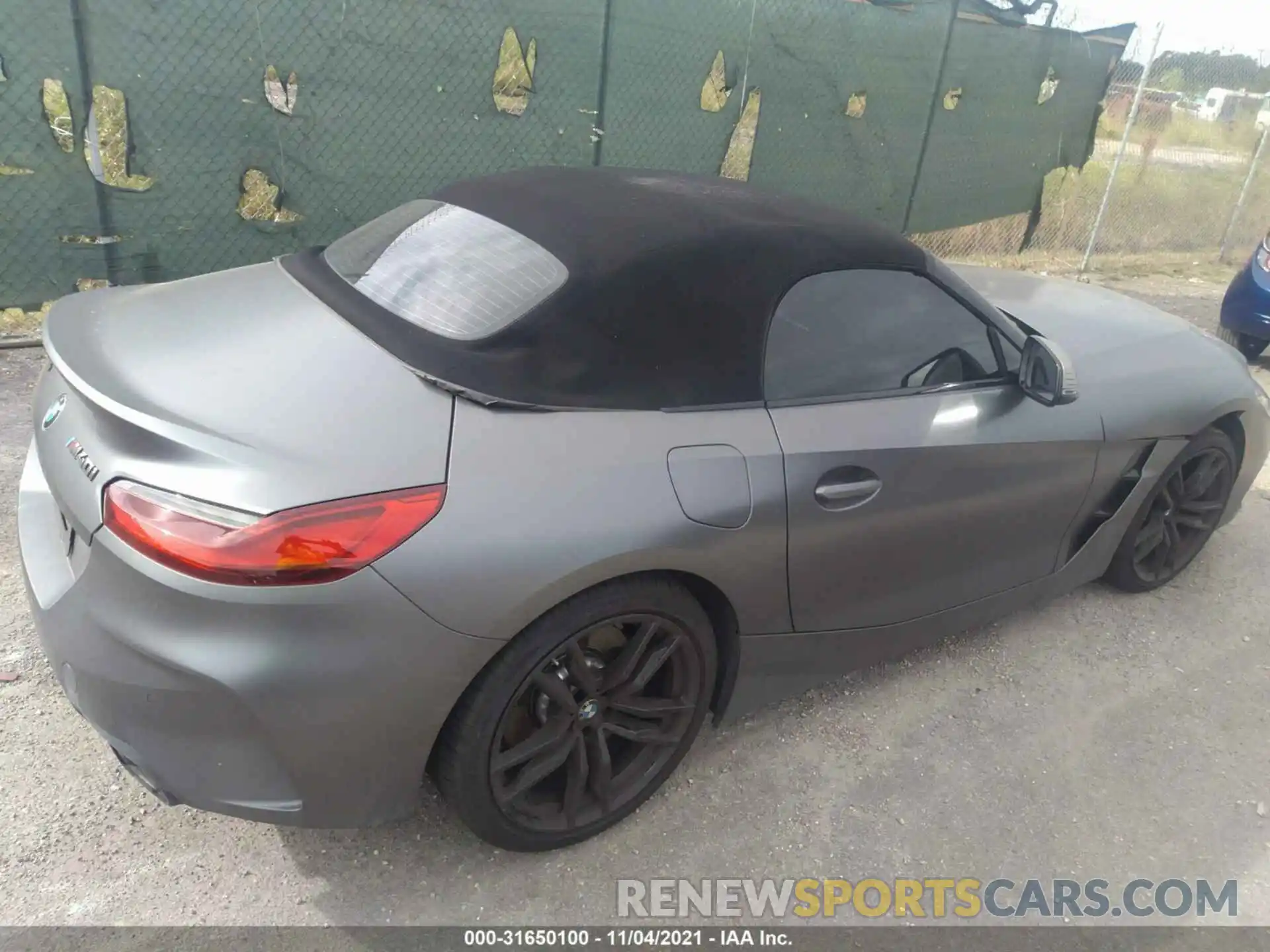 4 Фотография поврежденного автомобиля WBAHF9C01LWW35180 BMW Z4 2020