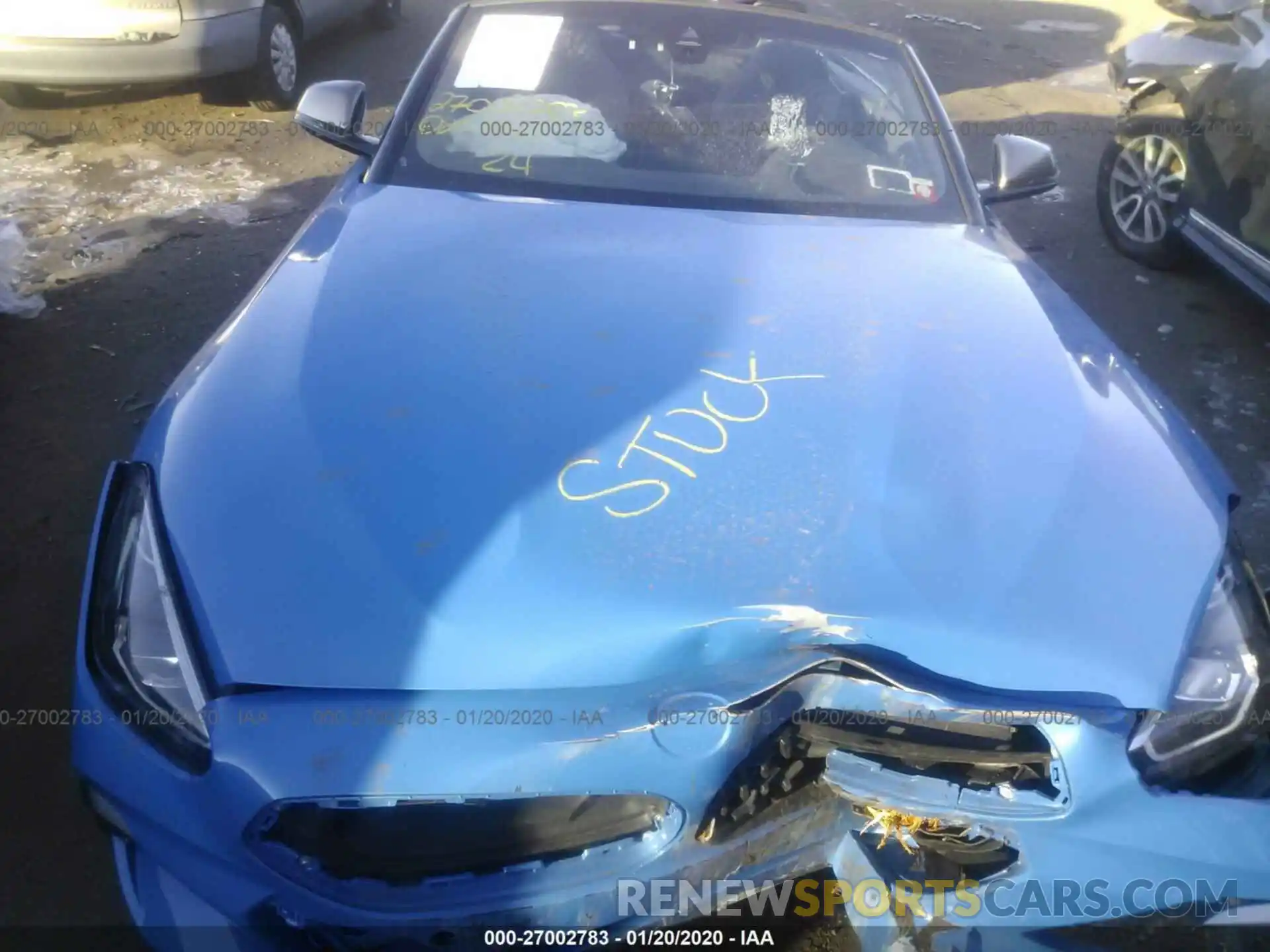 10 Фотография поврежденного автомобиля WBAHF9C01LWW35955 BMW Z4 2020
