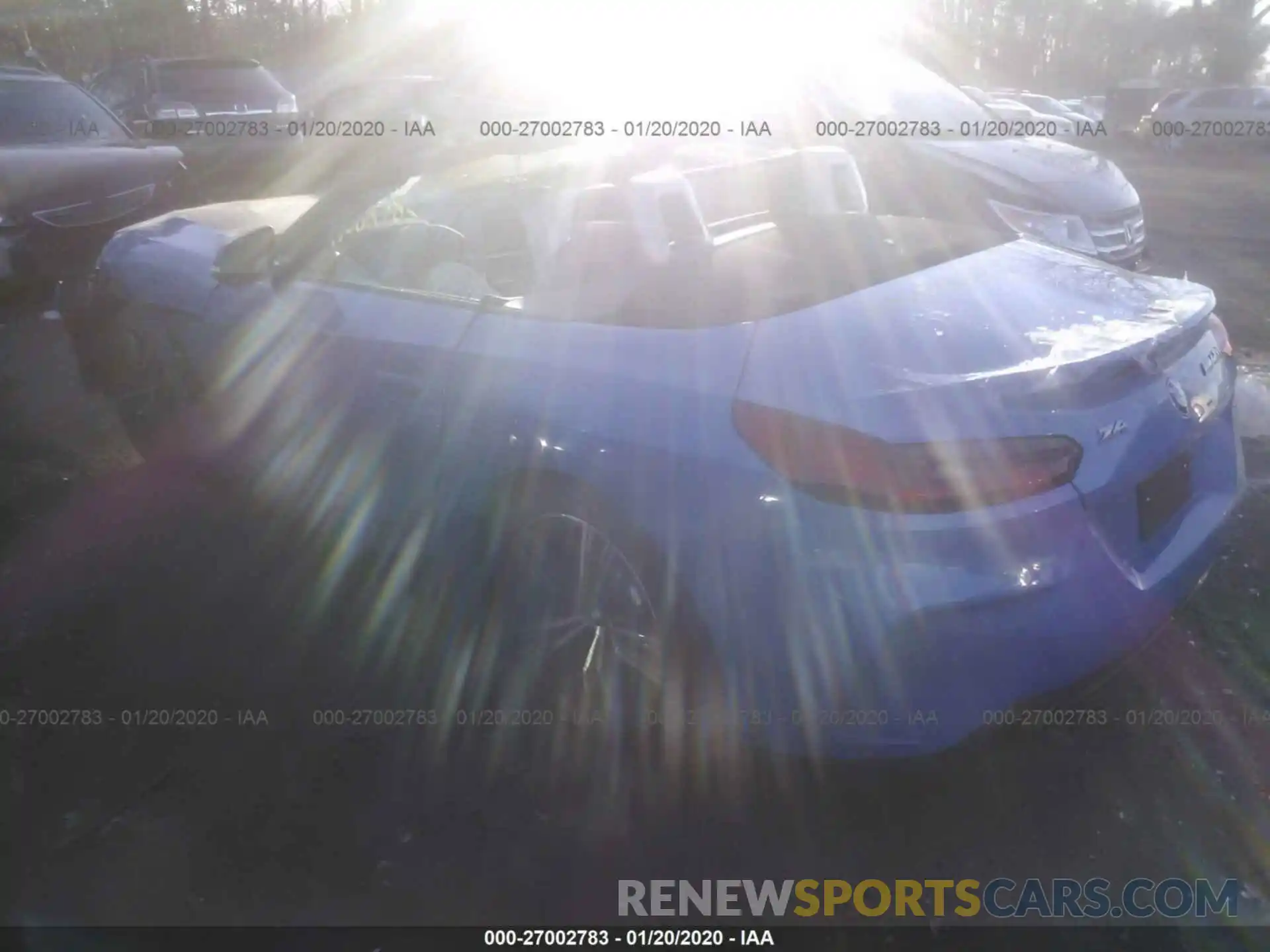 3 Фотография поврежденного автомобиля WBAHF9C01LWW35955 BMW Z4 2020