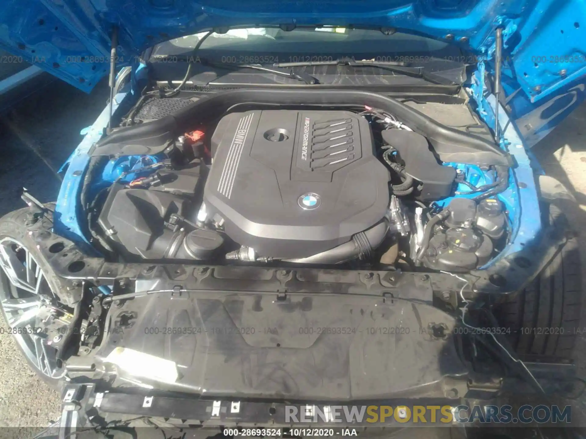 10 Photograph of a damaged car WBAHF9C02LWW39514 BMW Z4 2020