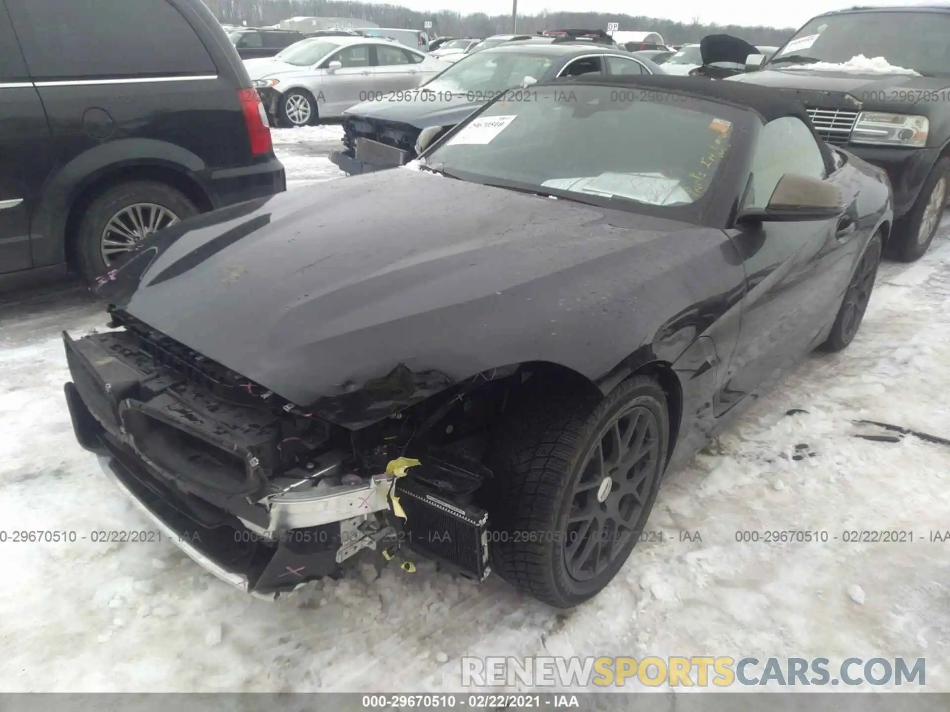 2 Photograph of a damaged car WBAHF9C02LWW55339 BMW Z4 2020