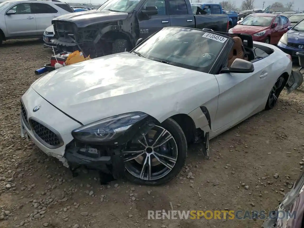 1 Photograph of a damaged car WBAHF9C04LWW37893 BMW Z4 2020