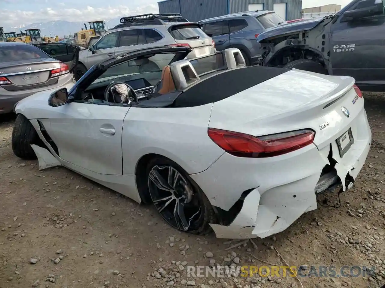 2 Фотография поврежденного автомобиля WBAHF9C04LWW37893 BMW Z4 2020