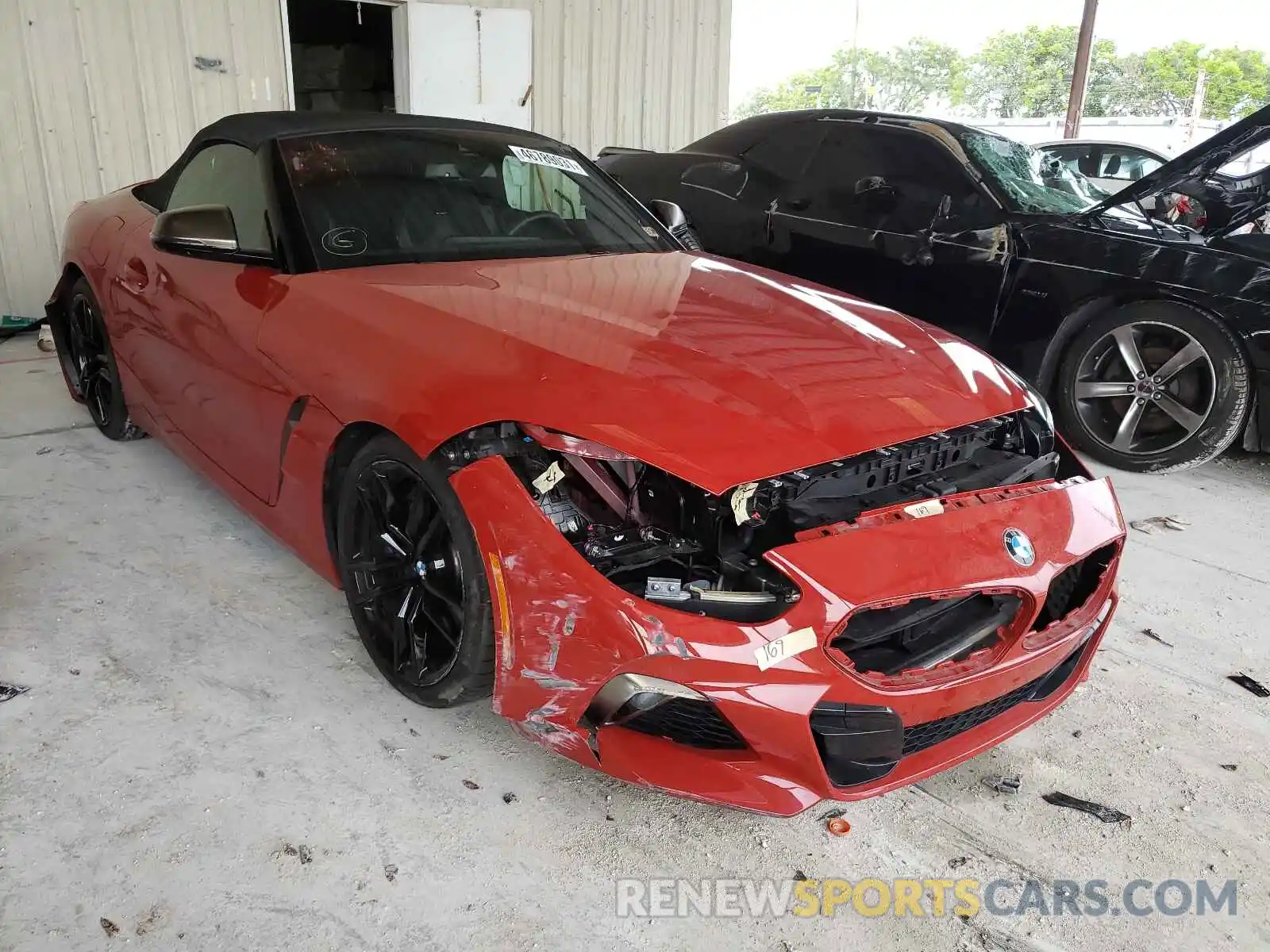 1 Photograph of a damaged car WBAHF9C06LWW39838 BMW Z4 2020