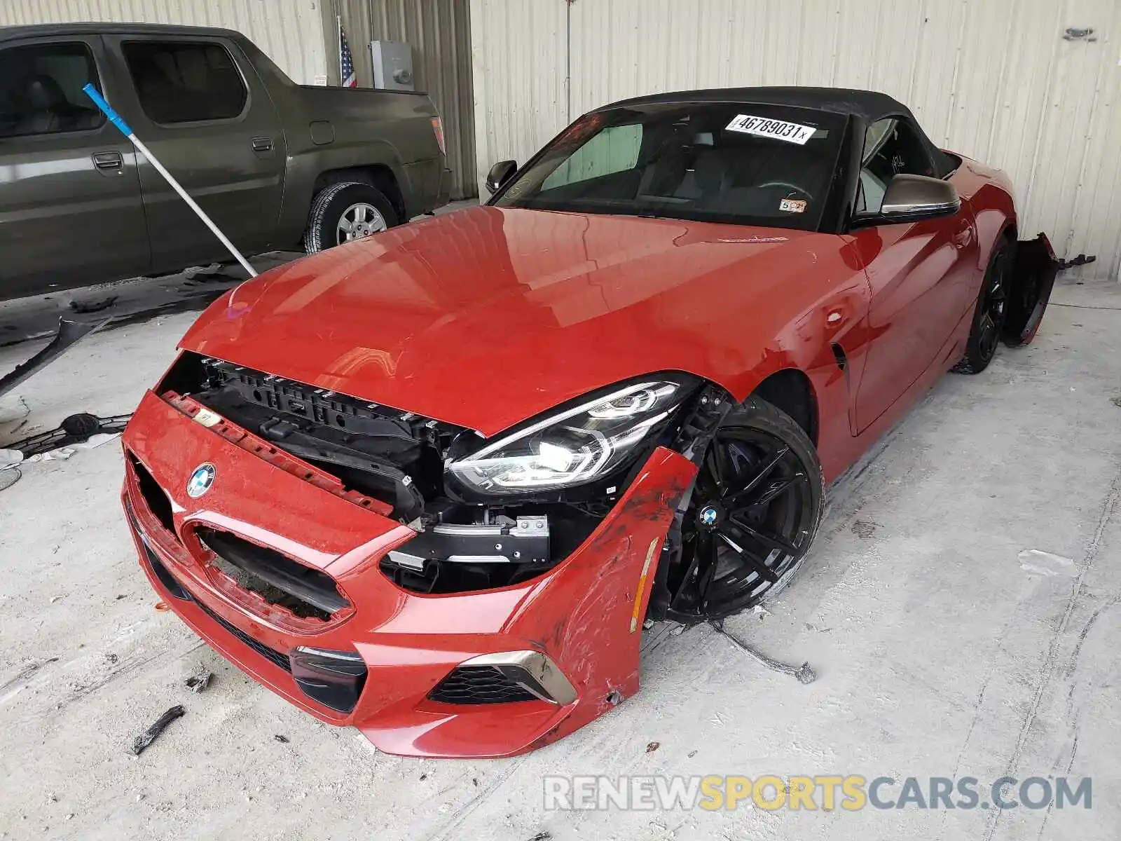 2 Photograph of a damaged car WBAHF9C06LWW39838 BMW Z4 2020