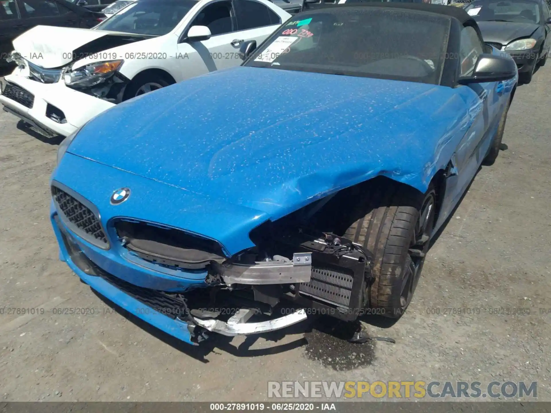 6 Photograph of a damaged car WBAHF9C06LWW47938 BMW Z4 2020