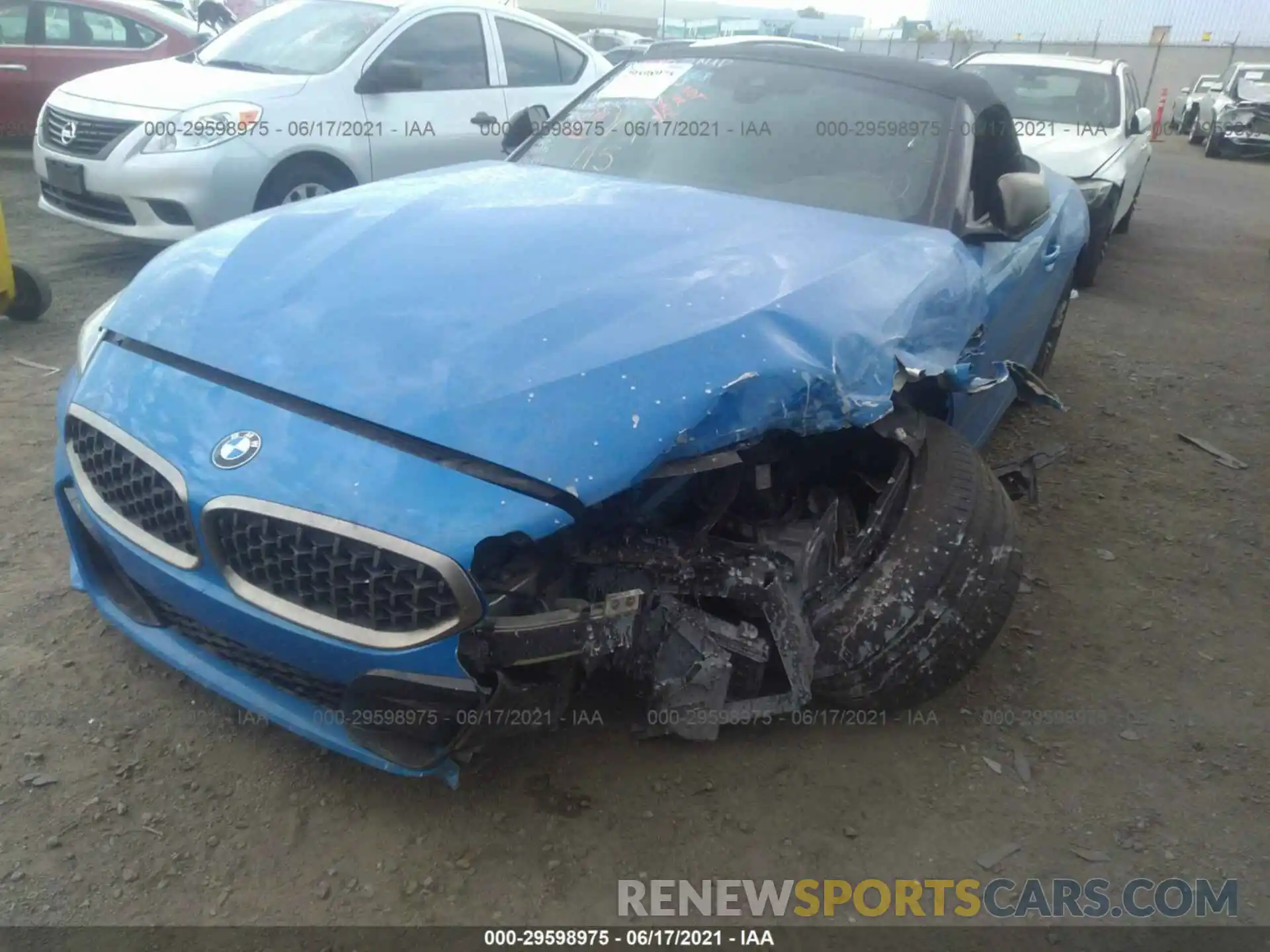 2 Photograph of a damaged car WBAHF9C09LWW51529 BMW Z4 2020