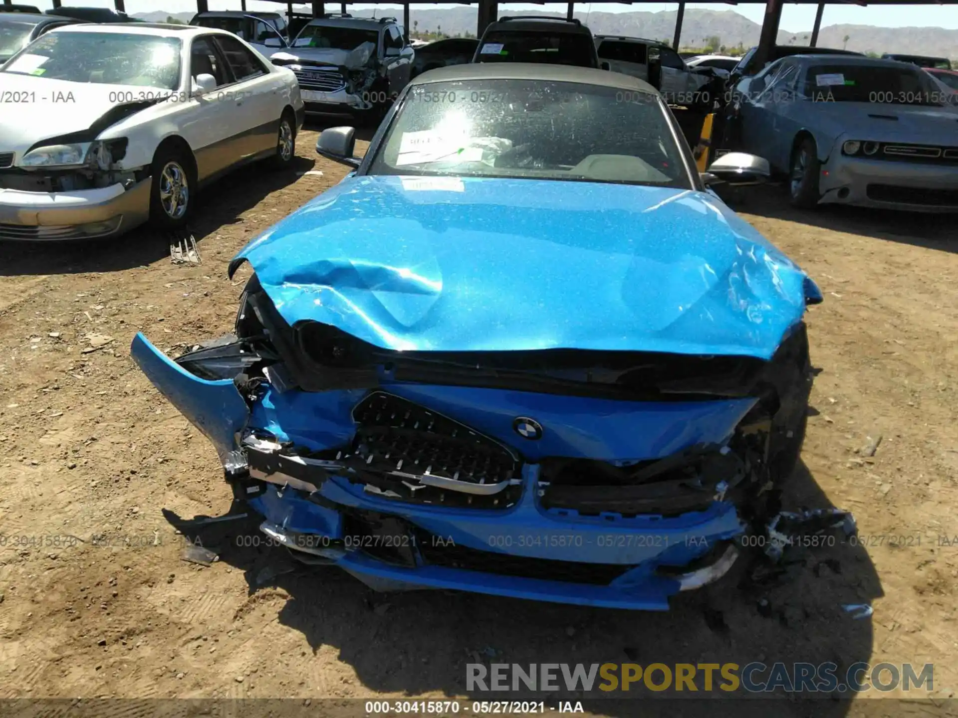 6 Photograph of a damaged car WBAHF9C0XLWW56707 BMW Z4 2020