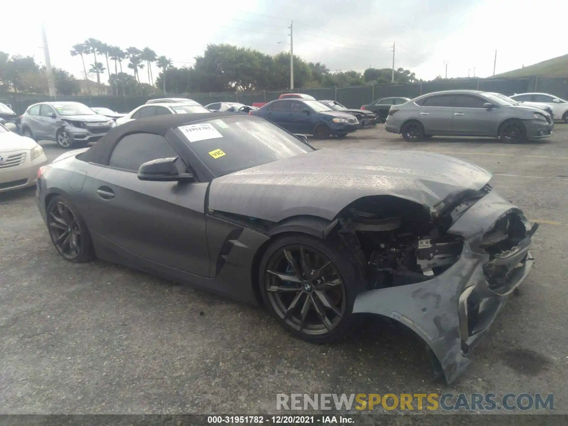 1 Photograph of a damaged car WBAHF9C0XLWW73636 BMW Z4 2020