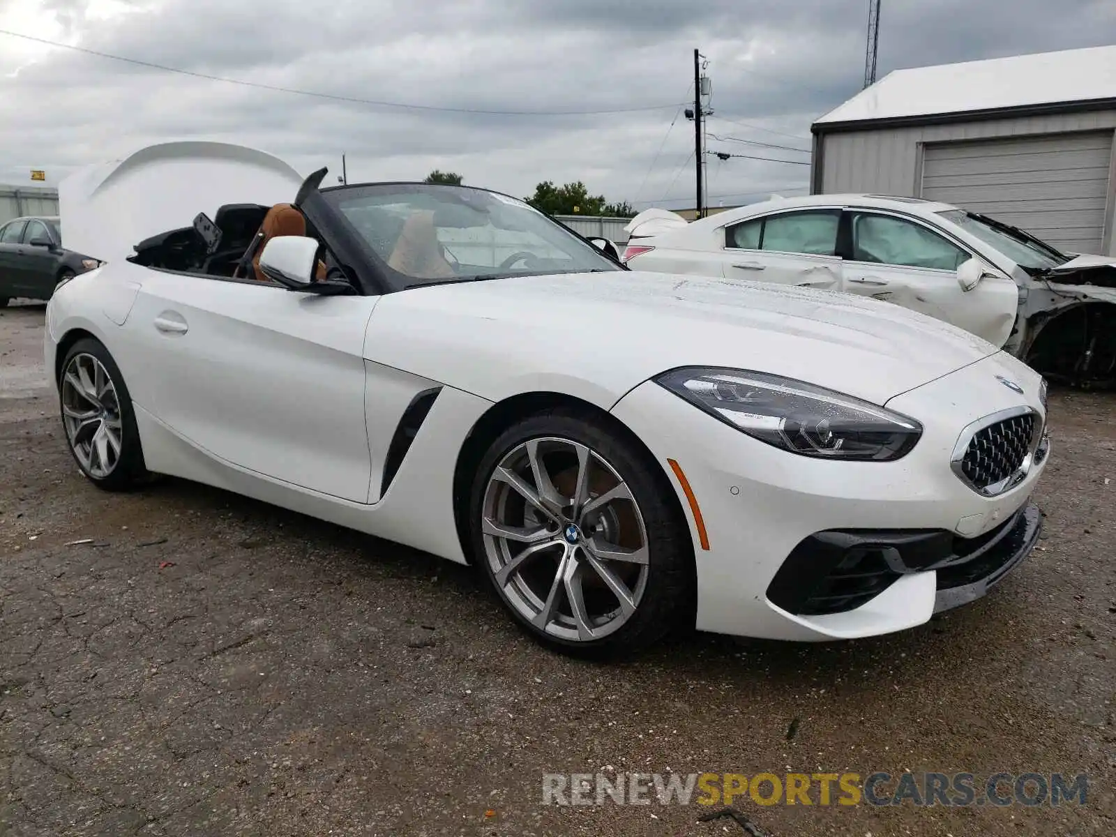 1 Photograph of a damaged car WBAHF3C03MWX18513 BMW Z4 2021