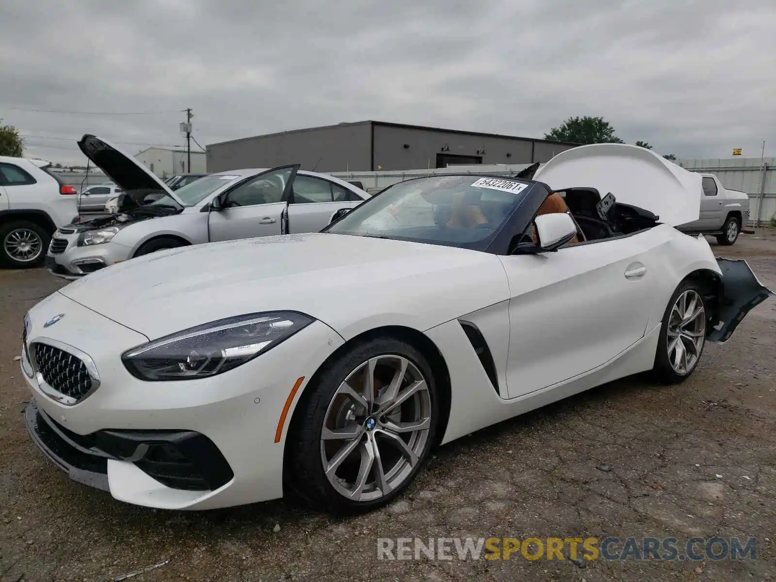 2 Photograph of a damaged car WBAHF3C03MWX18513 BMW Z4 2021