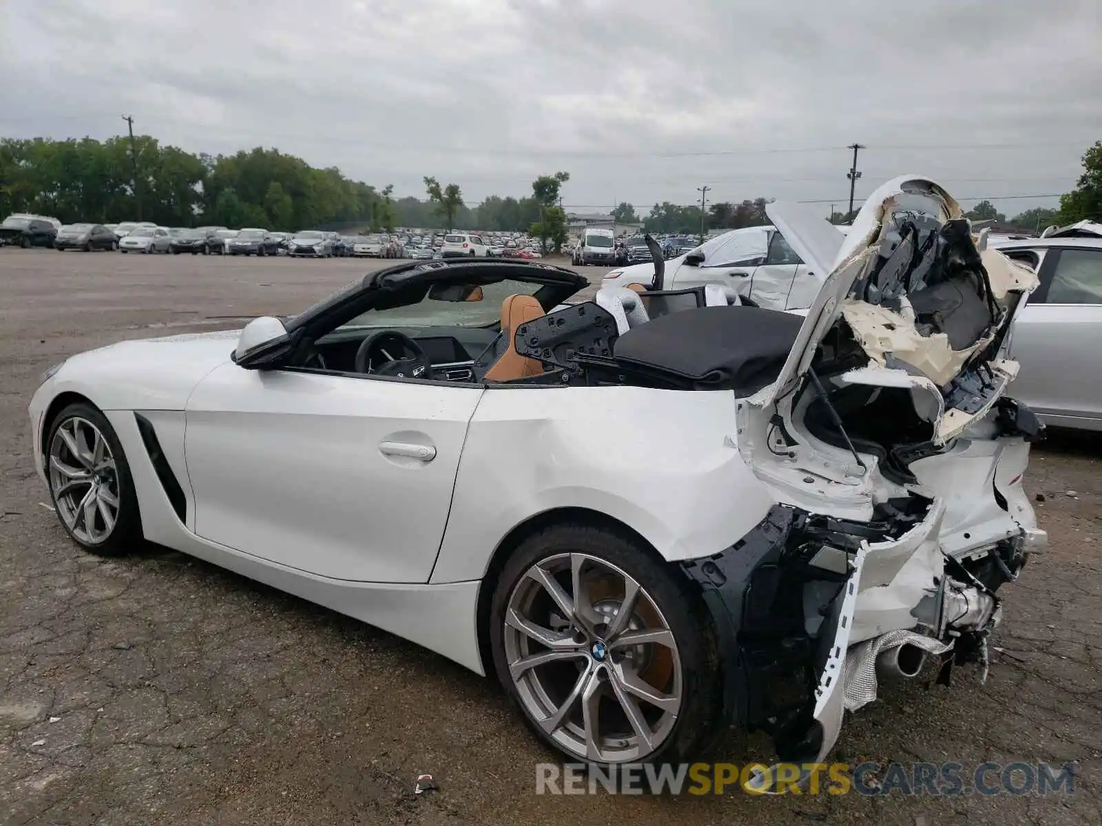 3 Photograph of a damaged car WBAHF3C03MWX18513 BMW Z4 2021