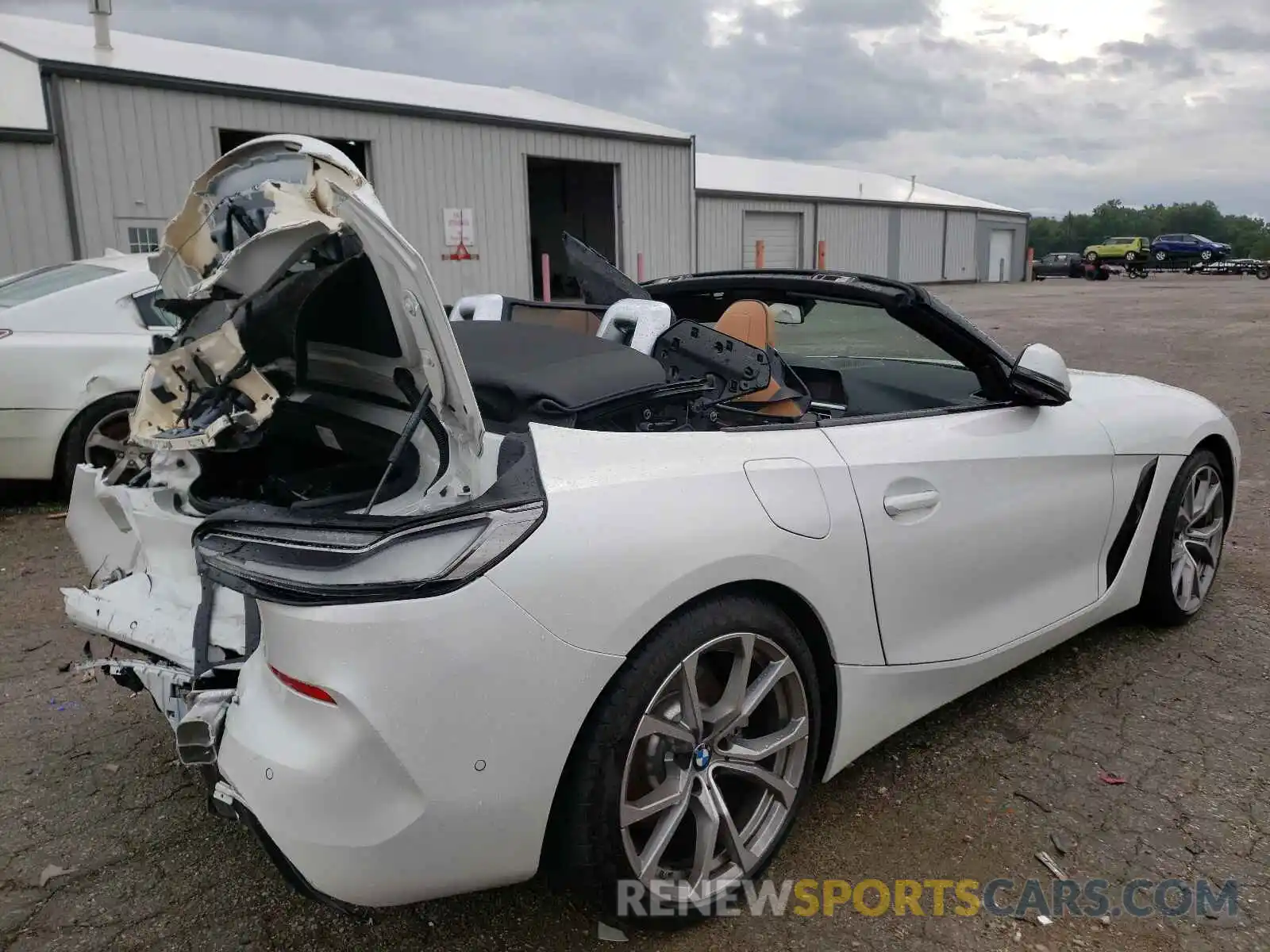 4 Photograph of a damaged car WBAHF3C03MWX18513 BMW Z4 2021