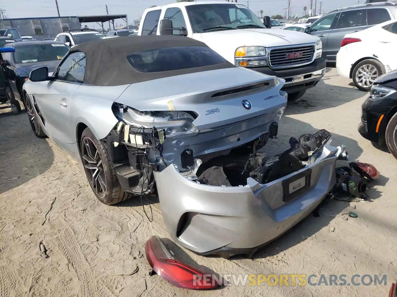 3 Photograph of a damaged car WBAHF3C04MWX12011 BMW Z4 2021